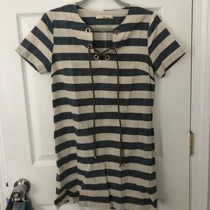striped dress